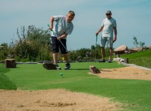 Minigolf met focus