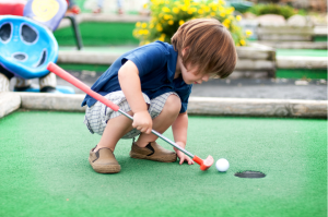 minigolf kind Harderwold
