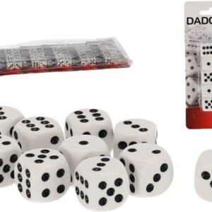 Dobbelset met scoreblok en 5 dobbelstenen