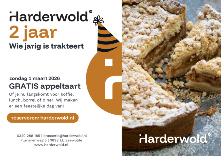 Brasserie Harderwold 2 jaar