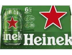 Heineken Bier blik sixpack