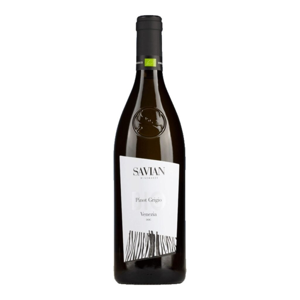 Fles witte wijn